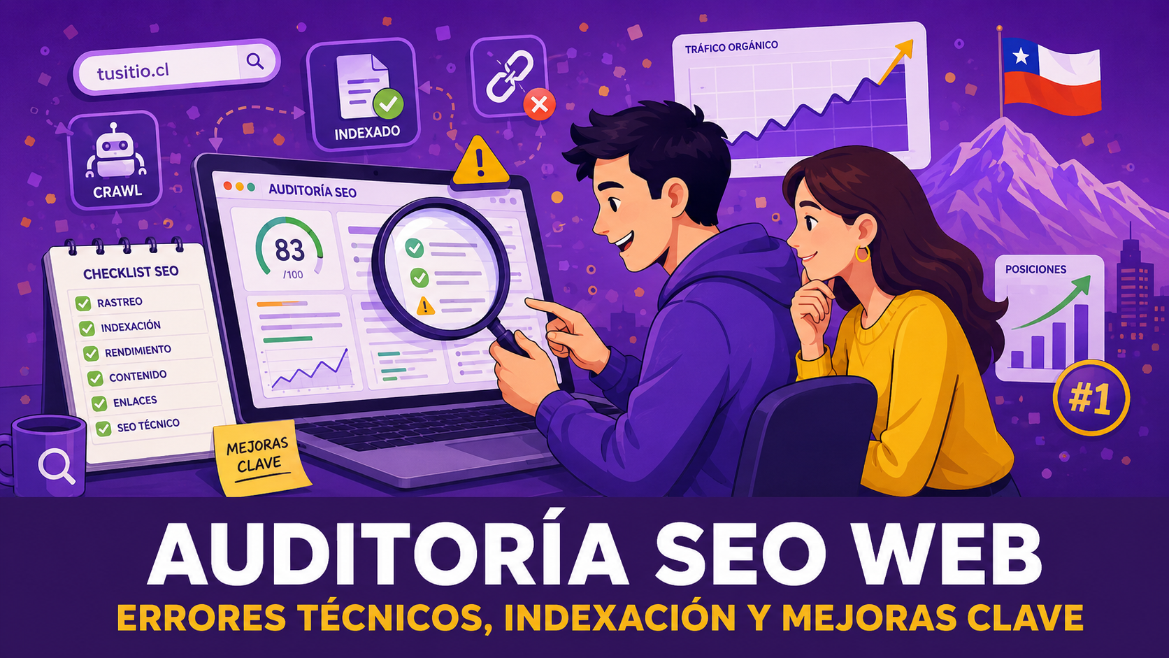 Auditoría SEO técnica en Chile: qué revisar si tu web no aparece en Google